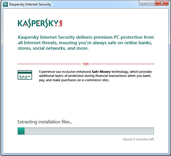 Now if you want to activate trial version of Kaspersky Internet Security 20