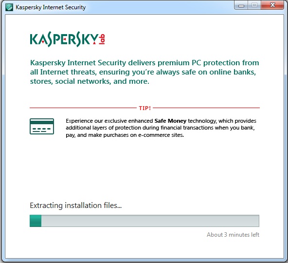 Now if you want to activate trial version of Kaspersky Internet Security 20